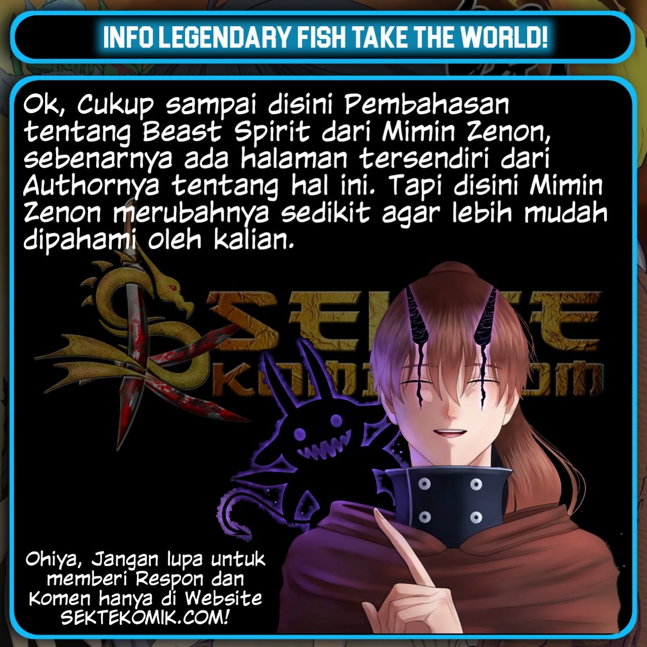 Legendary Fish Take The World Chapter 17 Bahasa Indonesia